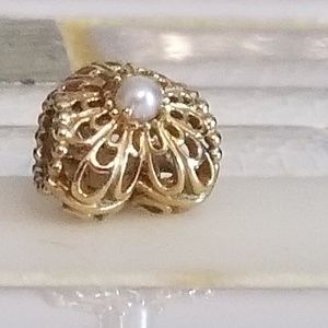 Authentic gold pandora charm